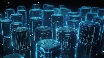 Futuristic technological background3D rendering,3D rendering of abstract technology concept. Futuristic cyberspace background,Abstract 3d rendering of data processing. Futuristic technol photo