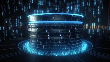 Futuristic technological background3D rendering,3D rendering of abstract technology concept. Futuristic cyberspace background,Abstract 3d rendering of data processing. Futuristic technol photo