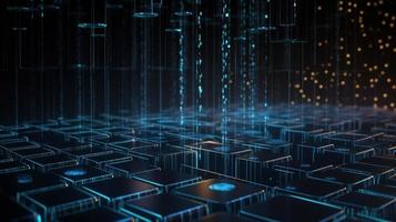 Futuristic technological background3D rendering,3D rendering of abstract technology concept. Futuristic cyberspace background,Abstract 3d rendering of data processing. Futuristic technol photo