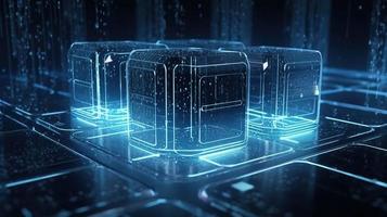 Futuristic technological background3D rendering,3D rendering of abstract technology concept. Futuristic cyberspace background,Abstract 3d rendering of data processing. Futuristic technol photo