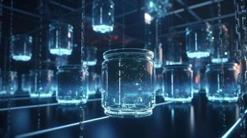 Futuristic technological background3D rendering,3D rendering of abstract technology concept. Futuristic cyberspace background,Abstract 3d rendering of data processing. Futuristic technol photo