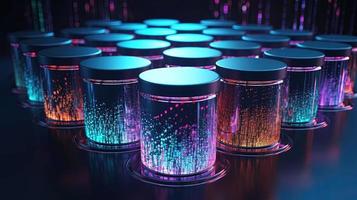 Futuristic technological background3D rendering,3D rendering of abstract technology concept. Futuristic cyberspace background,Abstract 3d rendering of data processing. Futuristic technol photo