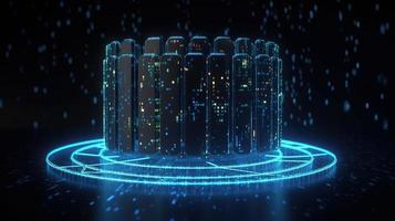 Futuristic technological background3D rendering,3D rendering of abstract technology concept. Futuristic cyberspace background,Abstract 3d rendering of data processing. Futuristic technol photo
