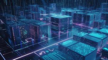 Futuristic technological background3D rendering,3D rendering of abstract technology concept. Futuristic cyberspace background,Abstract 3d rendering of data processing. Futuristic technol photo