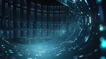 Futuristic technological background3D rendering,3D rendering of abstract technology concept. Futuristic cyberspace background,Abstract 3d rendering of data processing. Futuristic technol photo
