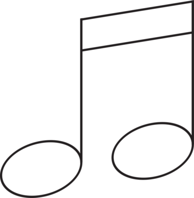 Music Notes White PNGs for Free Download