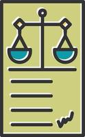 Testimony Vector Icon
