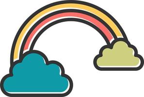 Rainbow Vector Icon