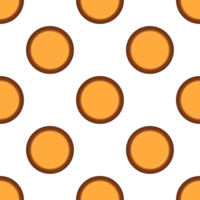 Pattern homemade cookie different taste in pastry biscuit png