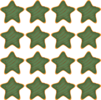 Pattern homemade cookie different taste in pastry biscuit png