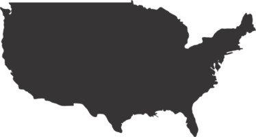 USA pin map location png