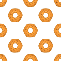 patrón de galletas caseras de diferentes sabores en galletas de pastelería png