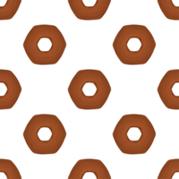 Pattern homemade cookie different taste in pastry biscuit png