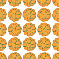 Pattern homemade cookie different taste in pastry biscuit png