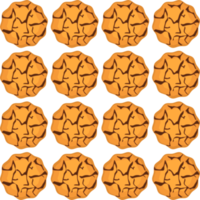 patroon eigengemaakt koekje verschillend smaak in gebakje biscuit png
