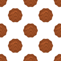 Pattern homemade cookie different taste in pastry biscuit png