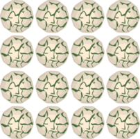 Pattern homemade cookie different taste in pastry biscuit png