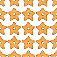 Pattern homemade cookie different taste in pastry biscuit png