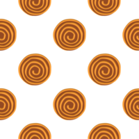 Pattern homemade cookie different taste in pastry biscuit png