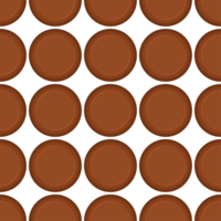 Pattern homemade cookie different taste in pastry biscuit png