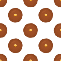 Pattern homemade cookie different taste in pastry biscuit png