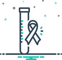 mix icon for hiv vector