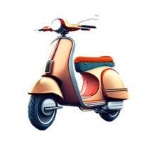 ligero marrón scooter png