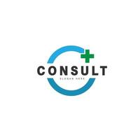 consult consultation health doctor clinic medical chat care vector