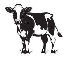 dairy cow vector