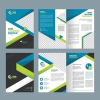 Generic Company Profile Template vector