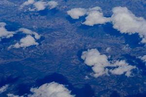 Landscape aerial view photo