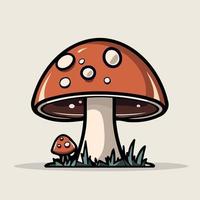 mushroom organism fungus vector