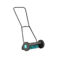 walking lawn mower with cut out isolated on background transparent png