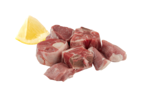 a pile of fresh pork bones cut into pieces with cut out isolated on background transparent png