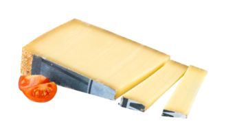 cheese with tomato cut out isolated on background transparent png