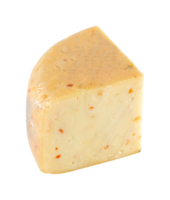 Käse mit Tomate Schnitt aus isoliert auf Hintergrund transparent png