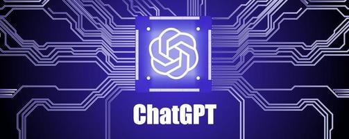 ChatGPT OpenAI vector illustration design combines OpenAI s language model with vector art for stunning and interactive digital illustrations. smart AI or artificial intelligence