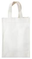 white fabric bag png