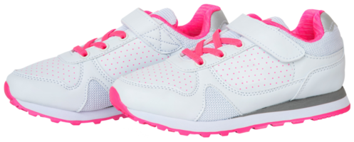 Pair of pink sport shoes png