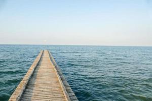 A wooden dock photo