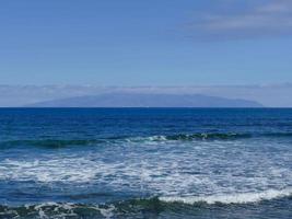 Scenic coastal view photo