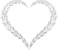 cuore di fiori png