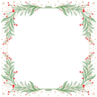 Glitter Christmas Frame png