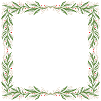 Glitter Christmas Frame png