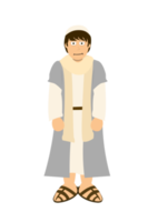 dibujos animados Biblia personaje - chico Jesús png