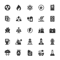 Icon set - energy and power png