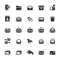 Icon set - mail and letter png