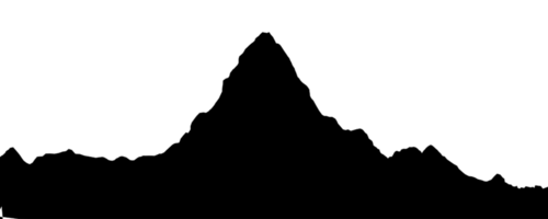 collina illustrazione. foresta illustrazione. nebbia. png