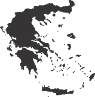 Grecia perno carta geografica Posizione png