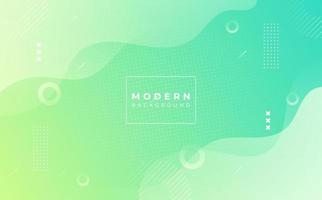 Modern background .geometric style, memphis, yellow green gradation, wave, geometric vector